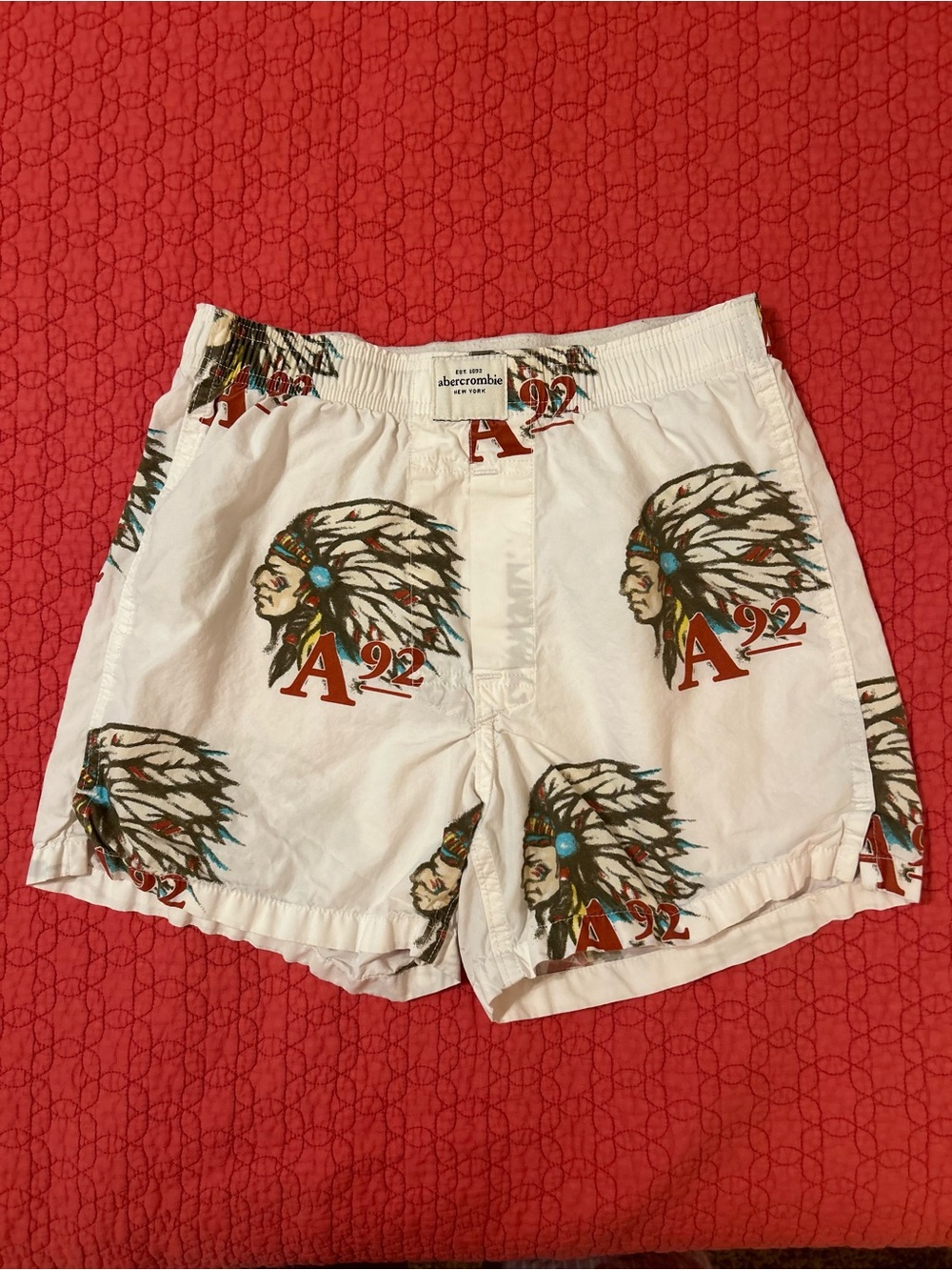 Abercrombie & Fitch Men's Native American Print Boxers